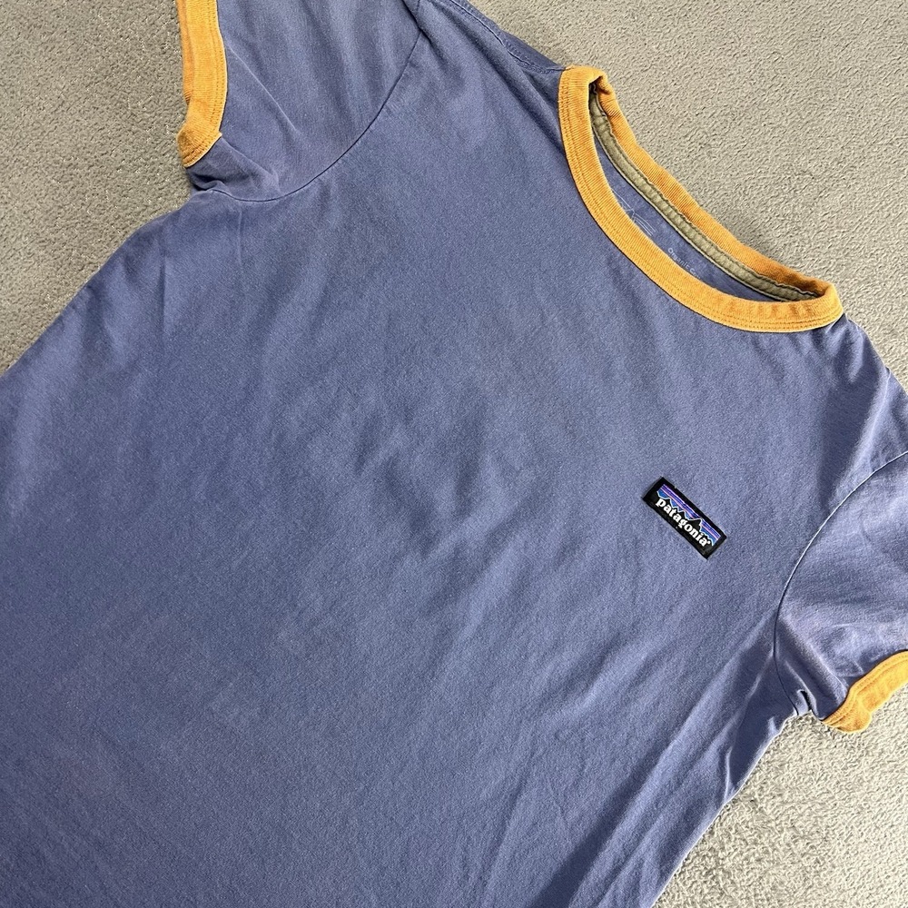 Patagonia Shirt Women's Organic Blue Sz XS